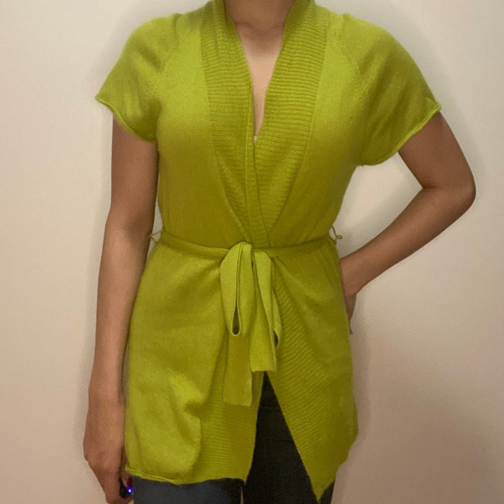 Nordstrom Collection 100% Cashmere Wrap Sweater